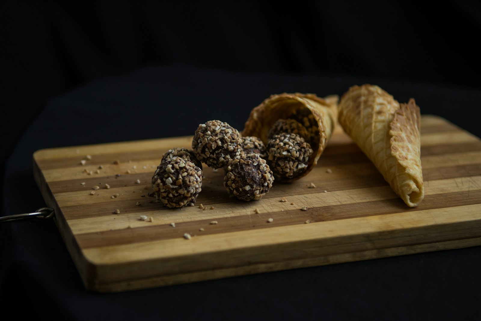 brown cookies on brown wooden chopping board